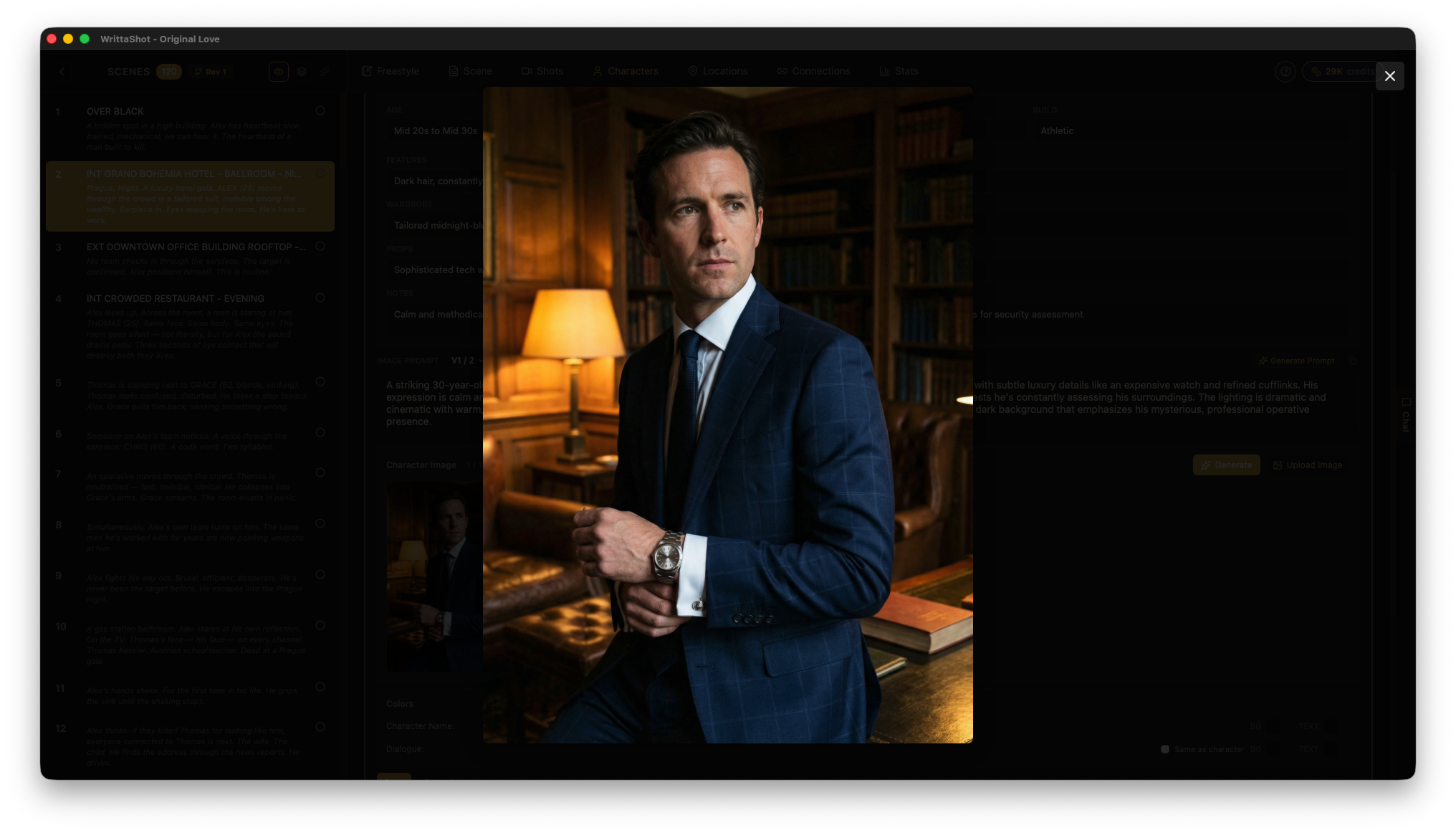 AI generated portrait